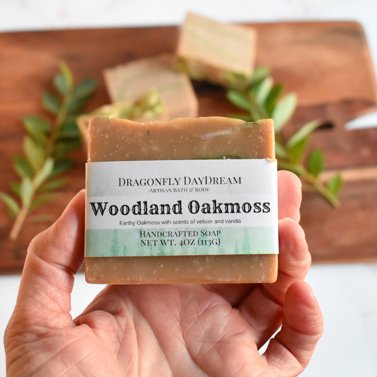 WOODLAND OAKMOSS Artisan Soap Bar