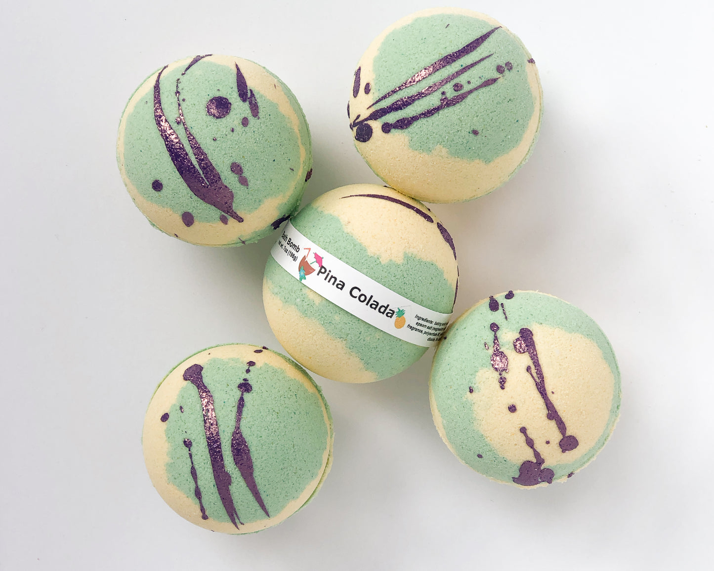 PINA COLADA Artisan Bath Bomb
