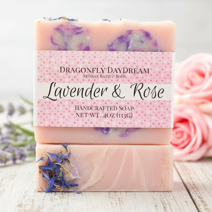 LAVENDER & ROSE Artisan Soap