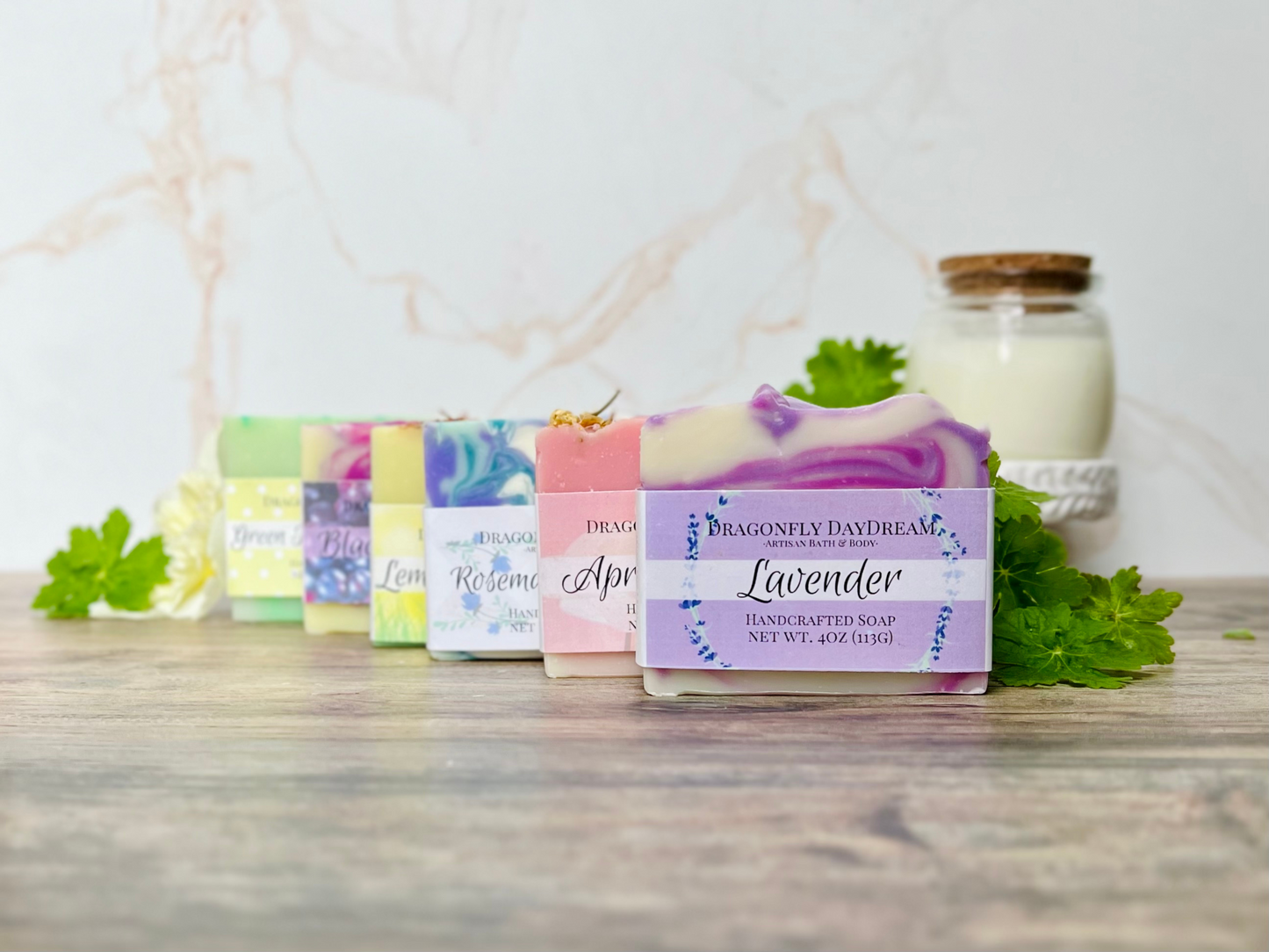 Soap Gift Set - 6 Luxurious Artisan Soaps Carefully Chosen for the Woman in your life