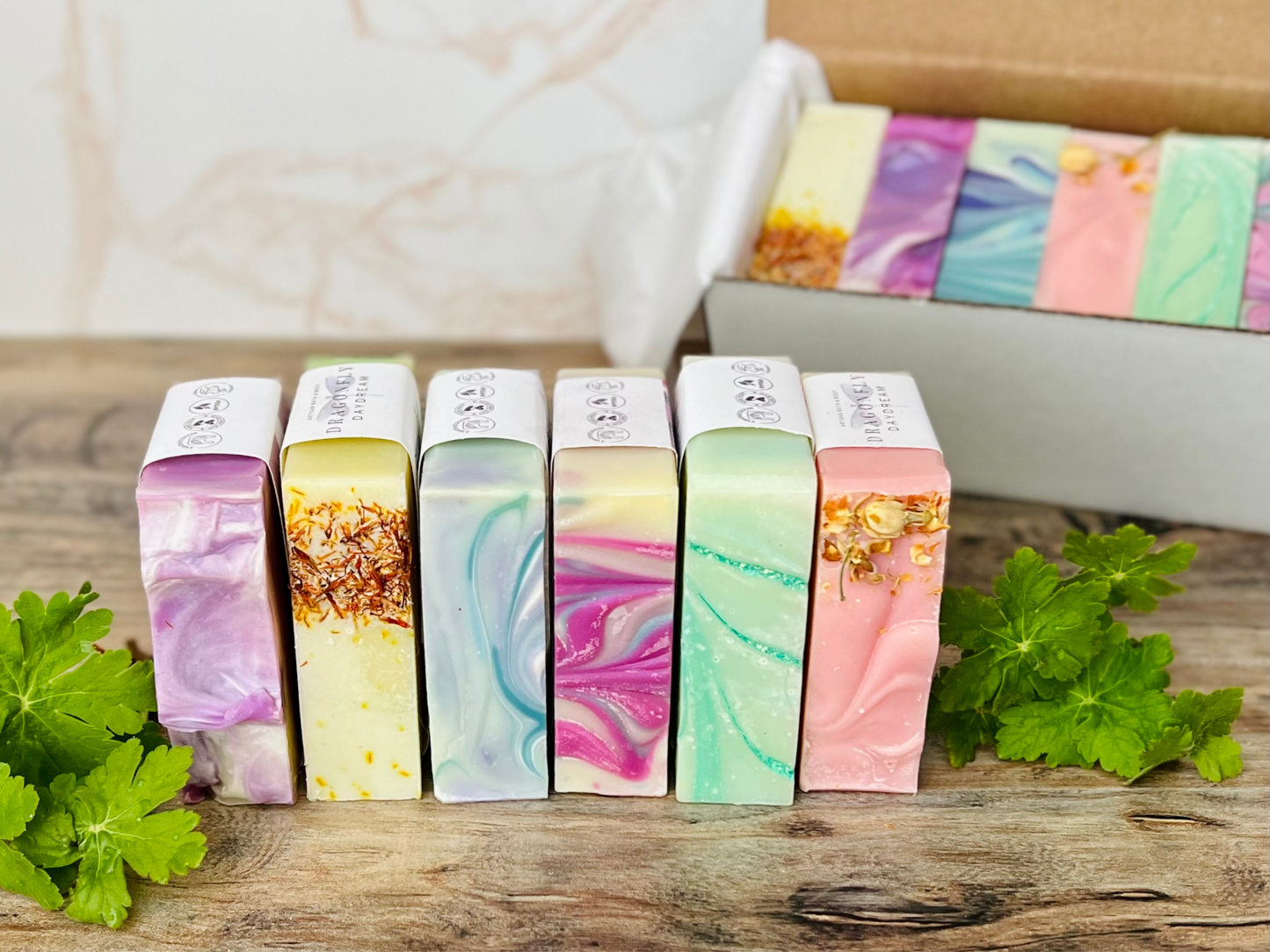 Soap Gift Set - 6 Luxurious Artisan Soaps Carefully Chosen for the Woman in your life