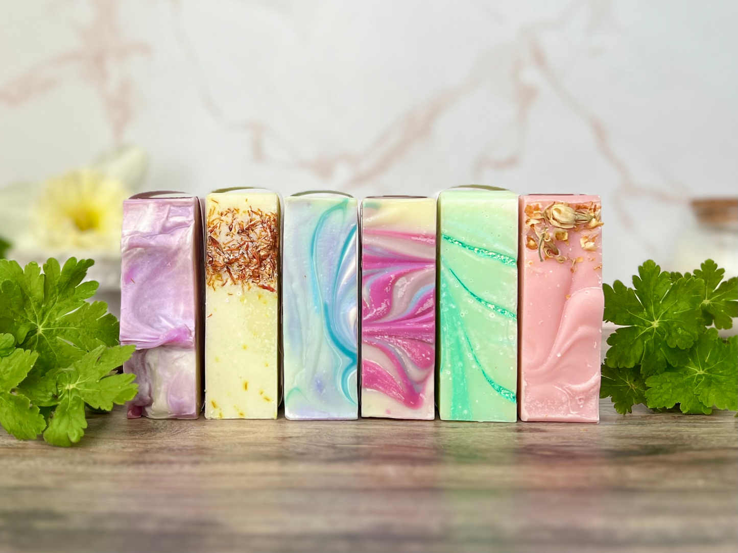 Soap Gift Set - 6 Luxurious Artisan Soaps Carefully Chosen for the Woman in your life