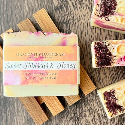 SWEET HIBISCUS & HONEY Artisan Soap