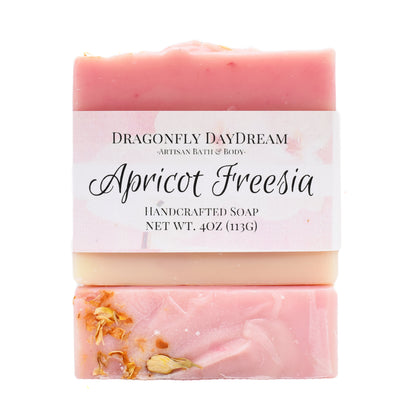 APRICOT FREESIA Artisan Soap Bar
