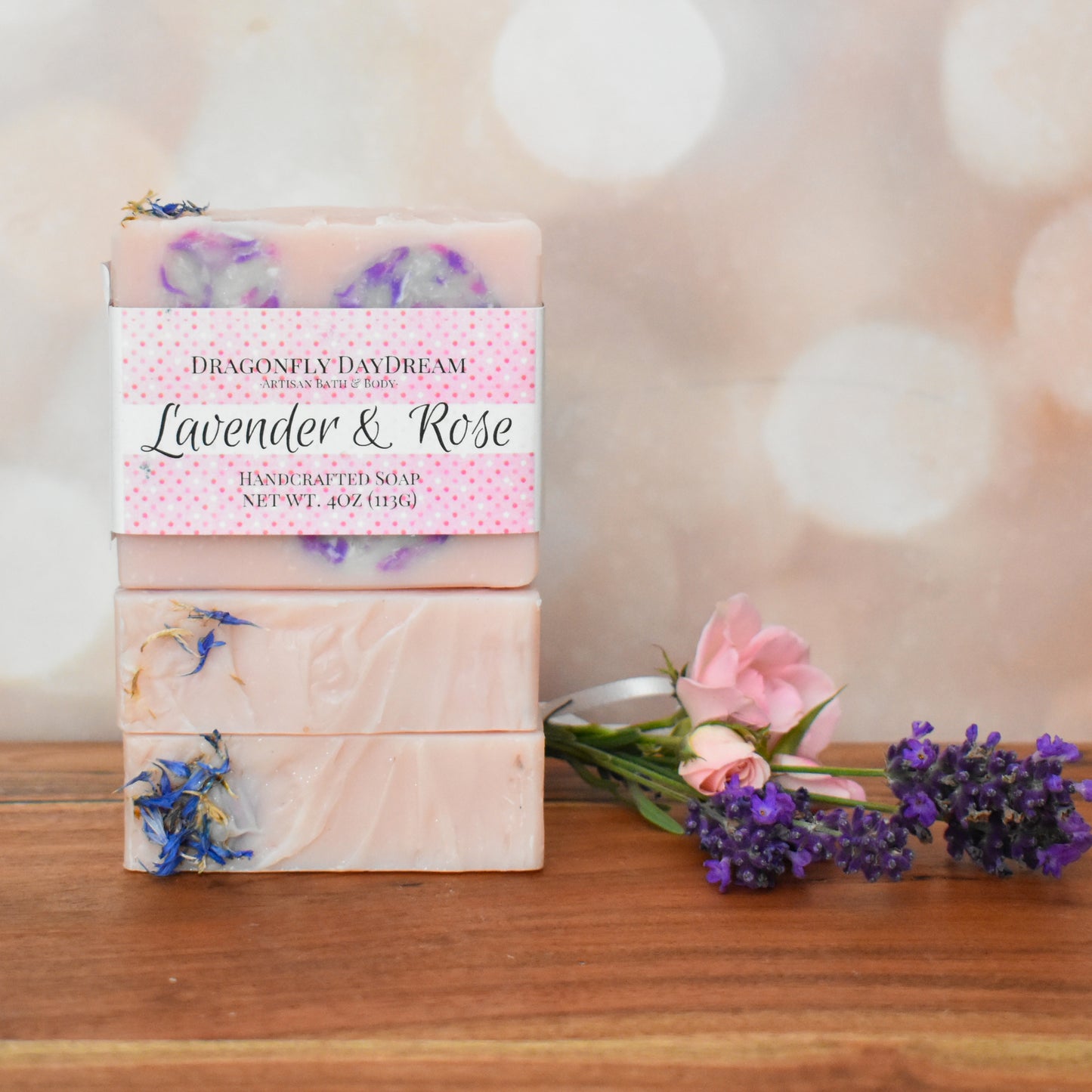 LAVENDER & ROSE Artisan Soap