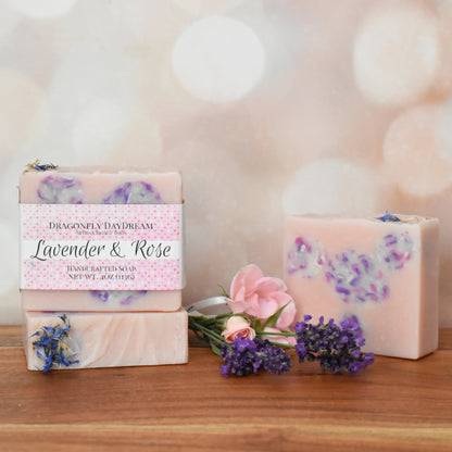 LAVENDER & ROSE Artisan Soap