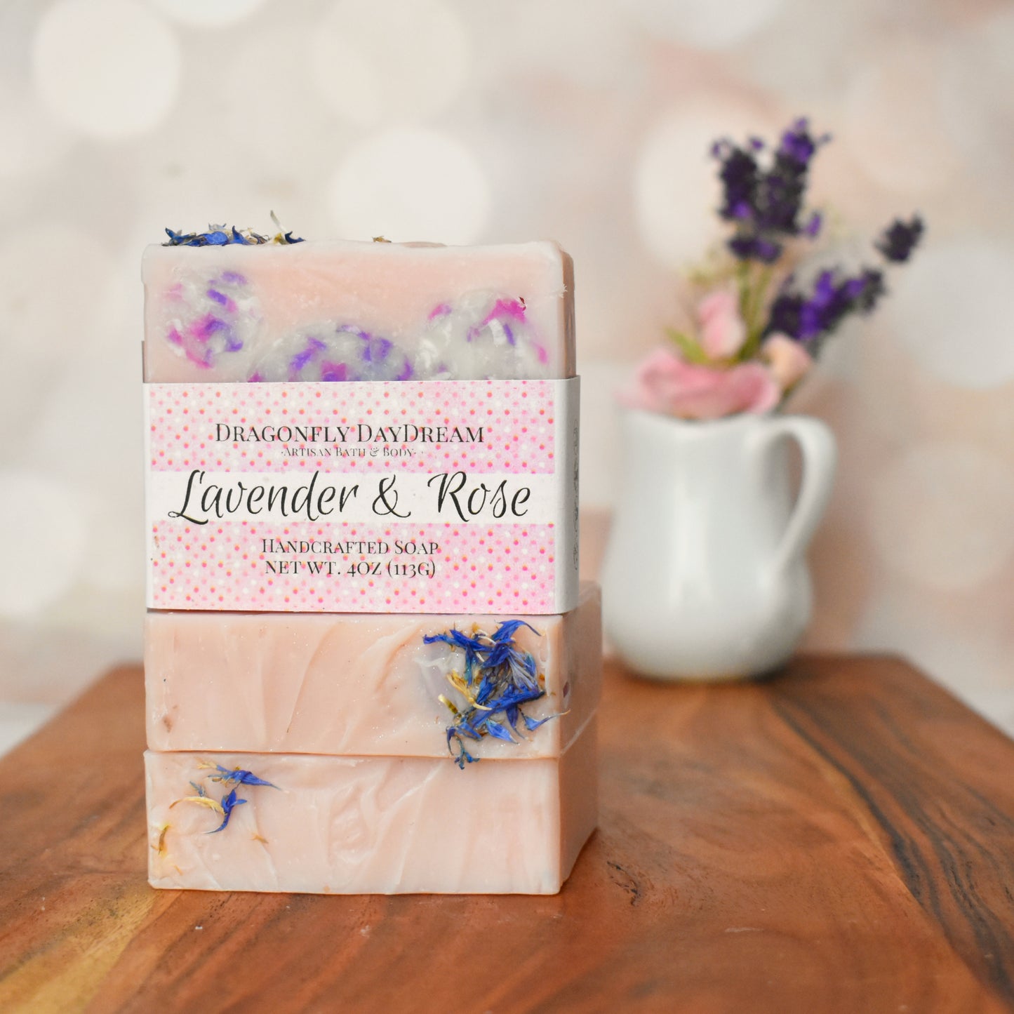 LAVENDER & ROSE Artisan Soap