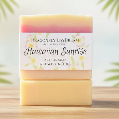 HAWAIIAN SUNRISE Artisan Soap Bar