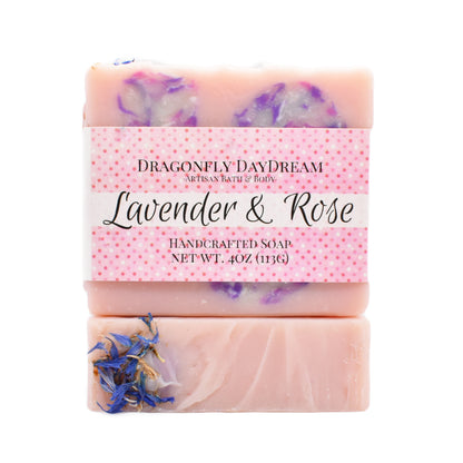 LAVENDER & ROSE Artisan Soap