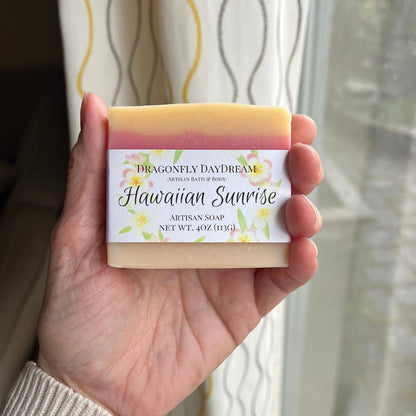 HAWAIIAN SUNRISE Artisan Soap Bar