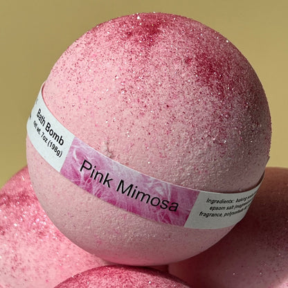 PINK MIMOSA Artisan Bath Bomb